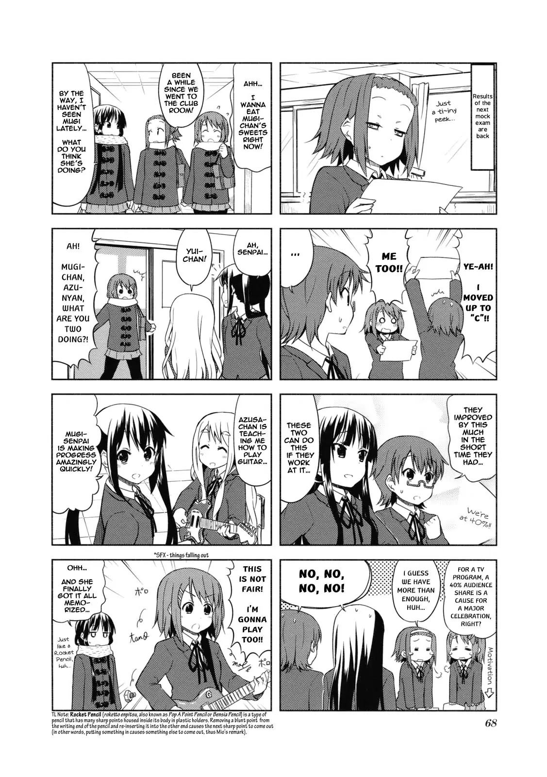 K-ON! Chapter 4.8 page 8 - Vol.4 Chapter 8