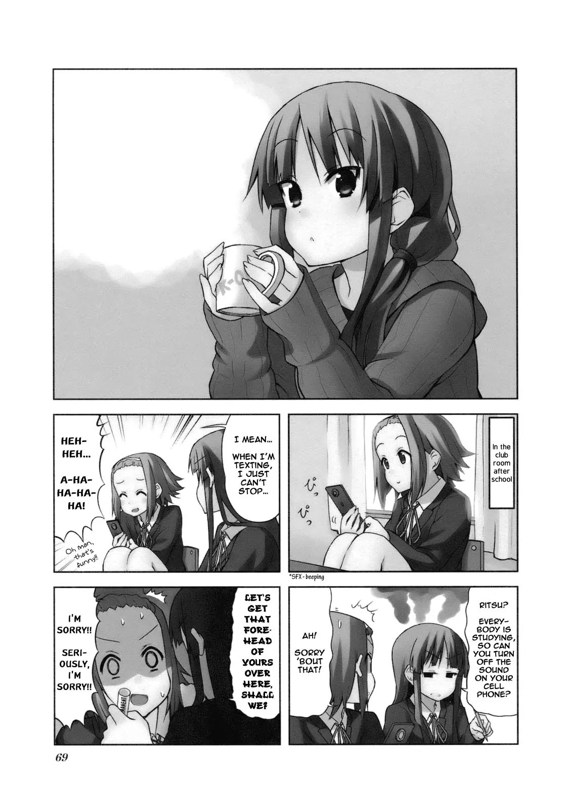K-ON! Chapter 4.9 page 1 - Vol.4 Chapter 9