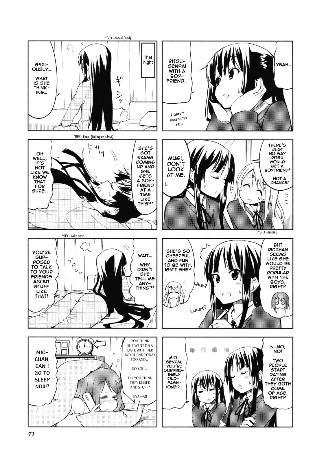 K-ON! Chapter 4.9 page 3 - Vol.4 Chapter 9
