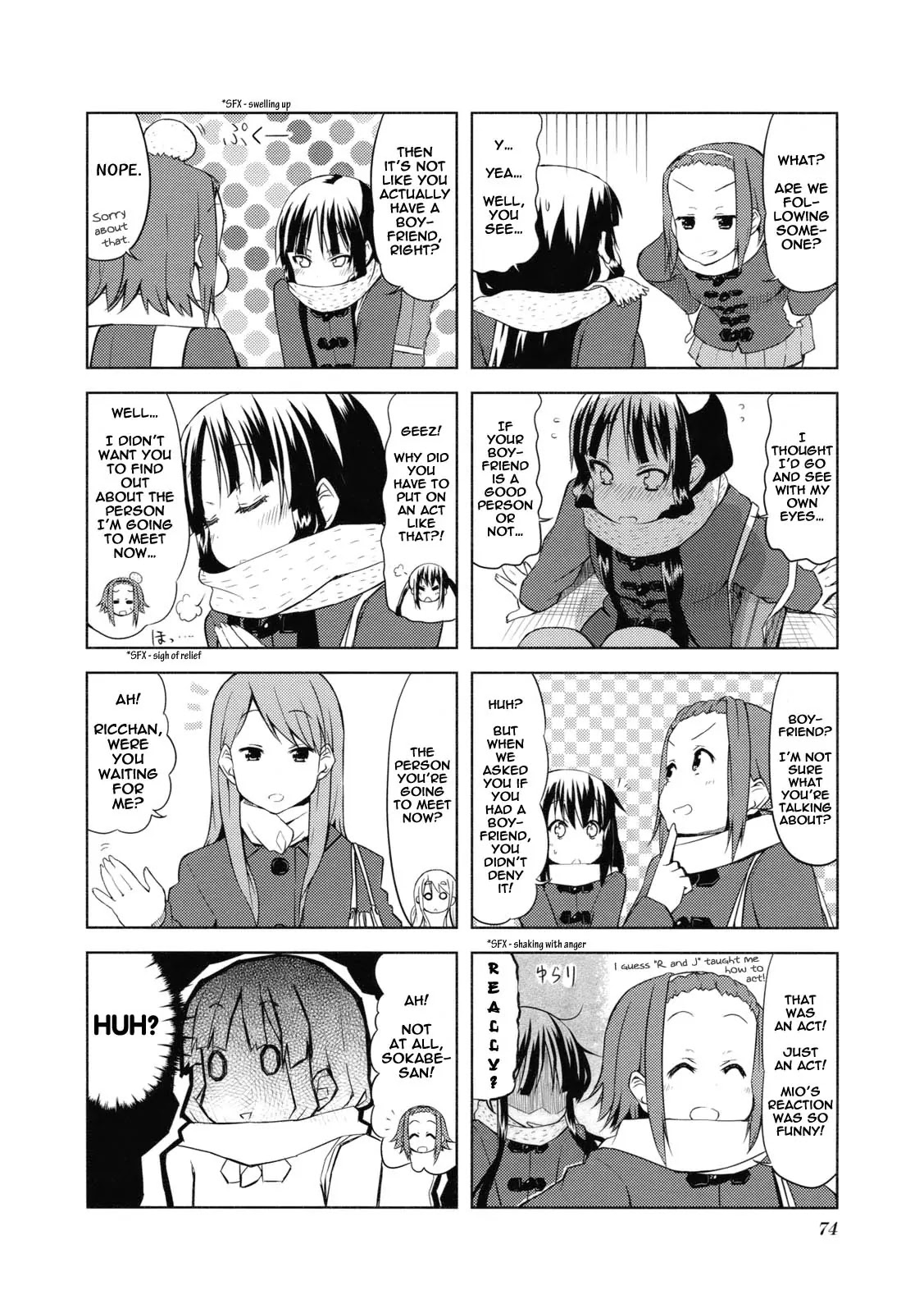 K-ON! Chapter 4.9 page 6 - Vol.4 Chapter 9