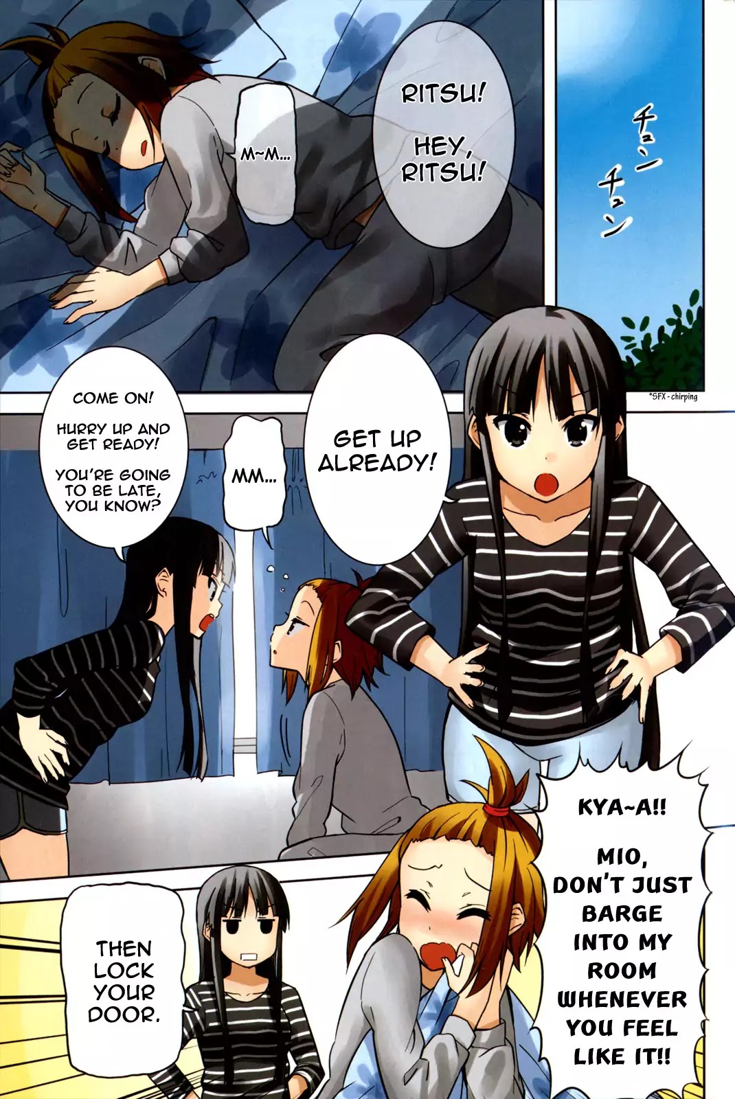 K-ON! Chapter 5.1 page 3 - Vol.5 Chapter 1