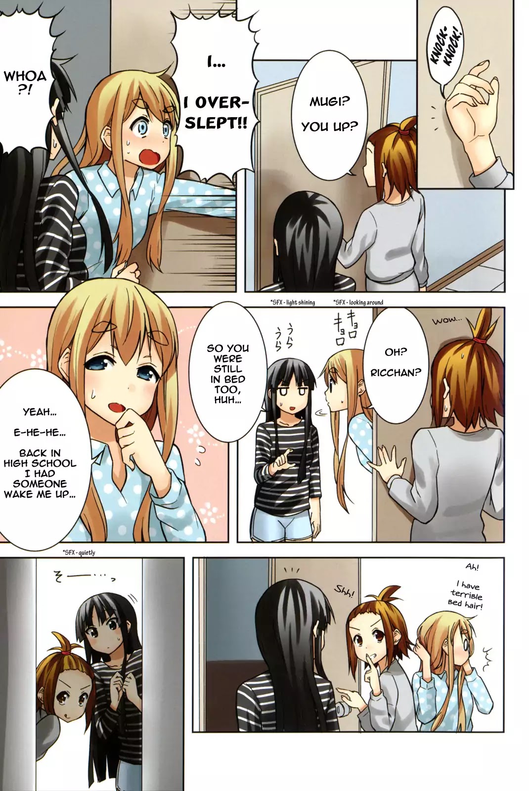K-ON! Chapter 5.1 page 5 - Vol.5 Chapter 1