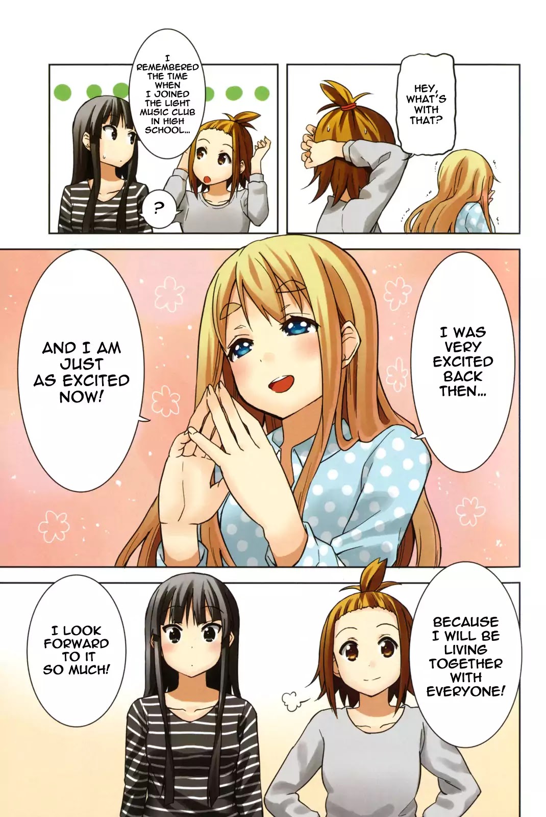 K-ON! Chapter 5.1 page 7 - Vol.5 Chapter 1