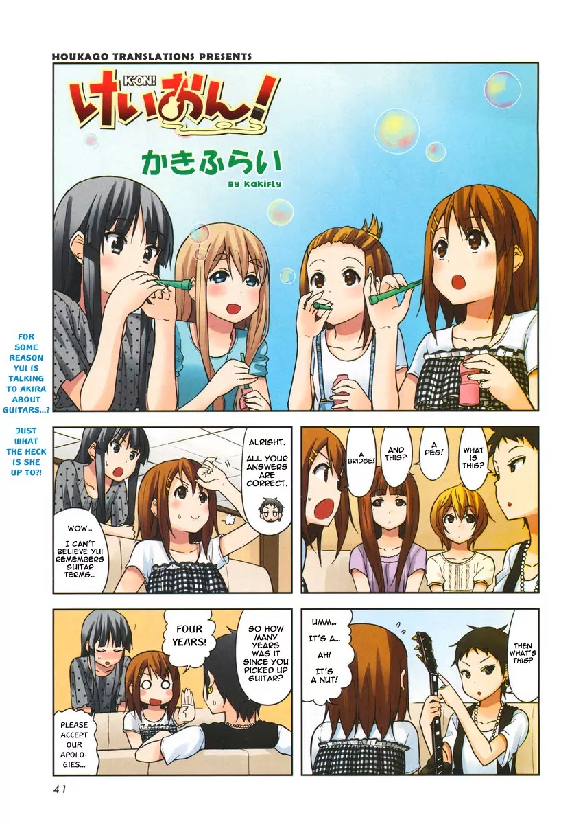 K-ON! Chapter 5.10 page 1 - Vol.5 Chapter 10
