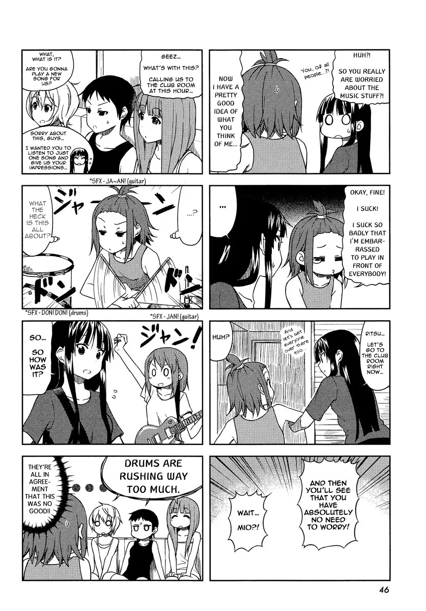 K-ON! Chapter 5.10 page 6 - Vol.5 Chapter 10