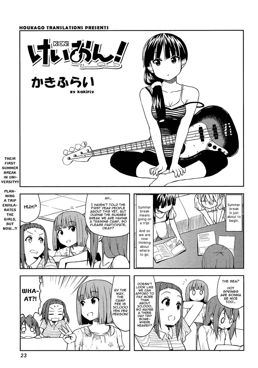 K-ON! Chapter 5.11 page 1 - Vol.5 Chapter 11