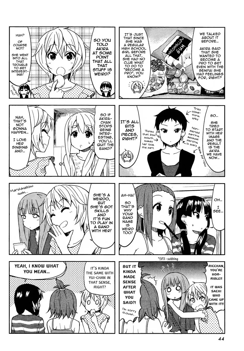 K-ON! Chapter 5.13 page 4 - Vol.5 Chapter 13