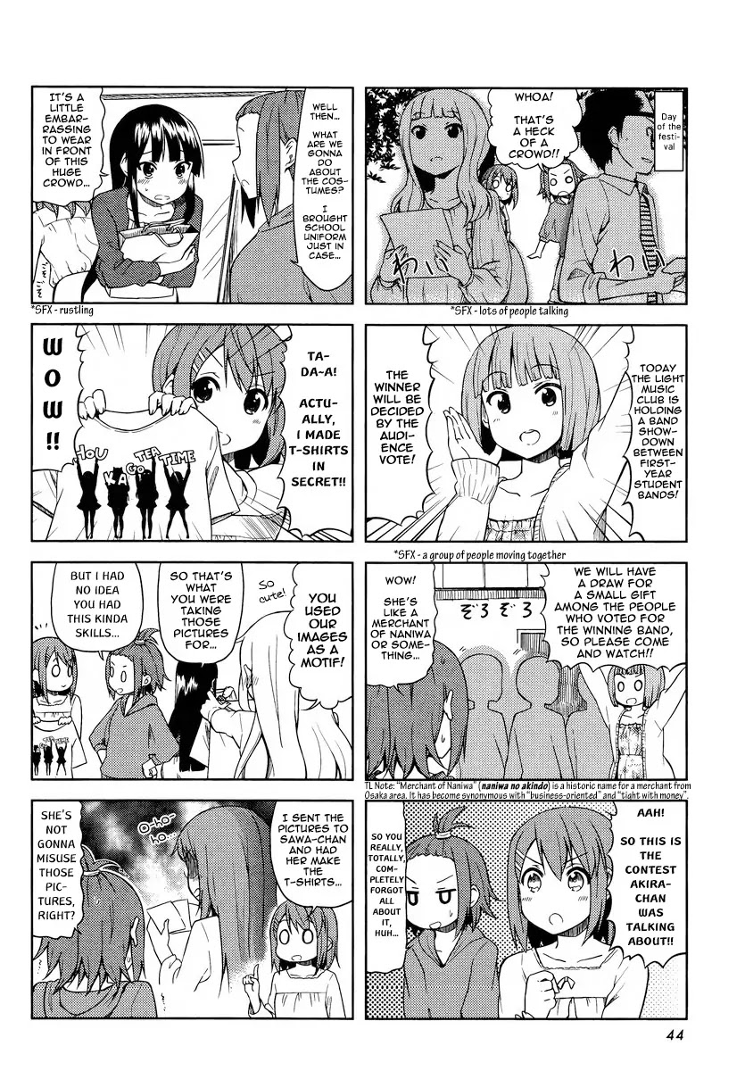 K-ON! Chapter 5.14 page 4 - Vol.5 Chapter 14