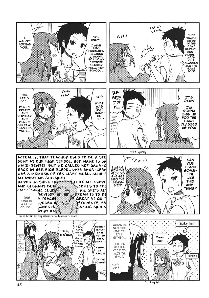 K-ON! Chapter 5.4 page 3 - Vol.5 Chapter 4