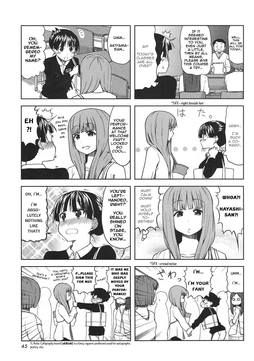 K-ON! Chapter 5.4 page 5 - Vol.5 Chapter 4