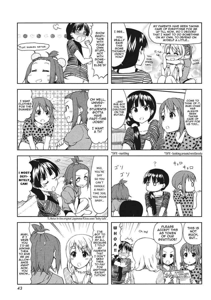 K-ON! Chapter 5.5 page 3 - Vol.5 Chapter 5