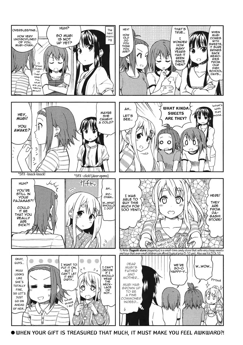 K-ON! Chapter 5.5 page 8 - Vol.5 Chapter 5