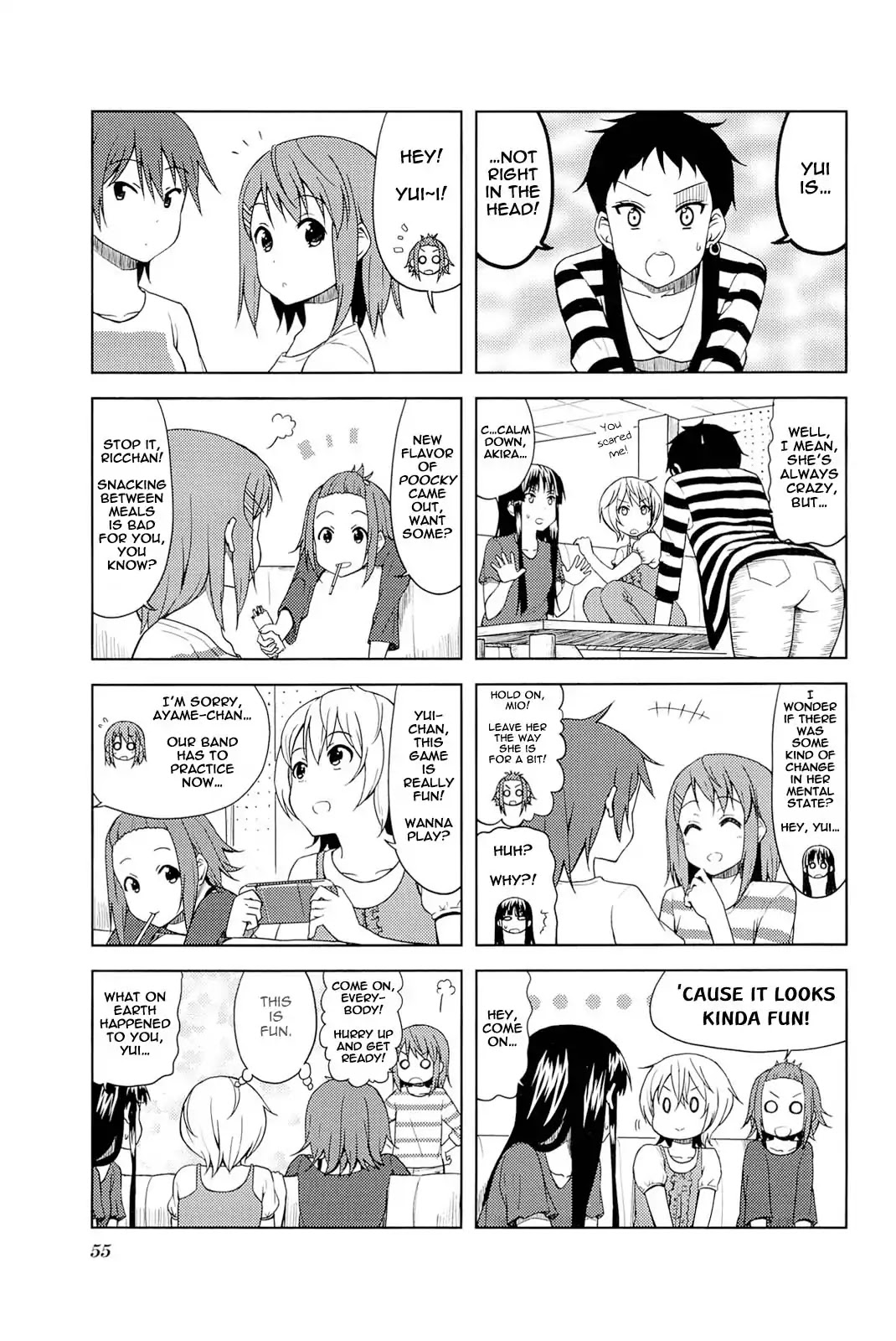 K-ON! Chapter 5.7 page 3 - Vol.5 Chapter 7