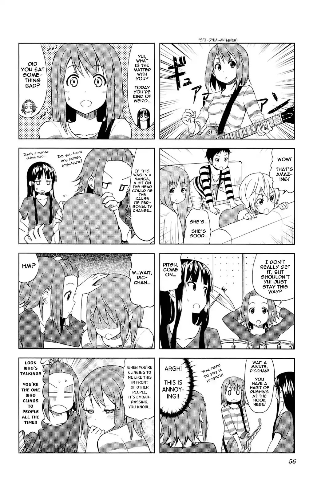 K-ON! Chapter 5.7 page 4 - Vol.5 Chapter 7