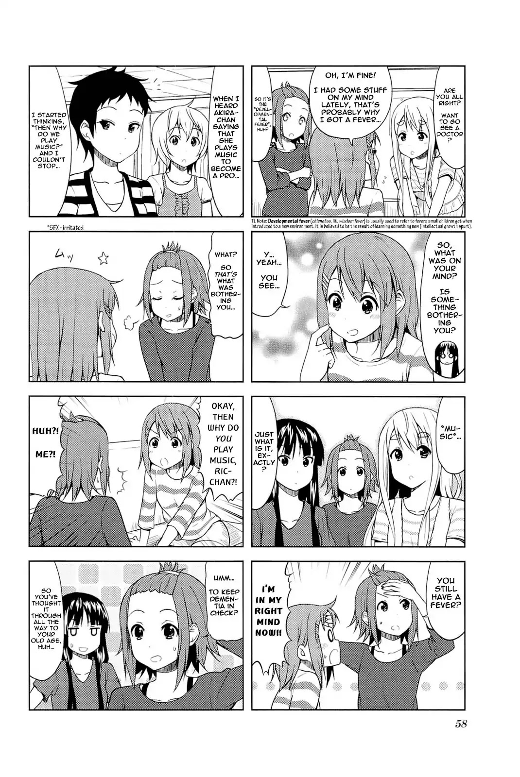 K-ON! Chapter 5.7 page 6 - Vol.5 Chapter 7