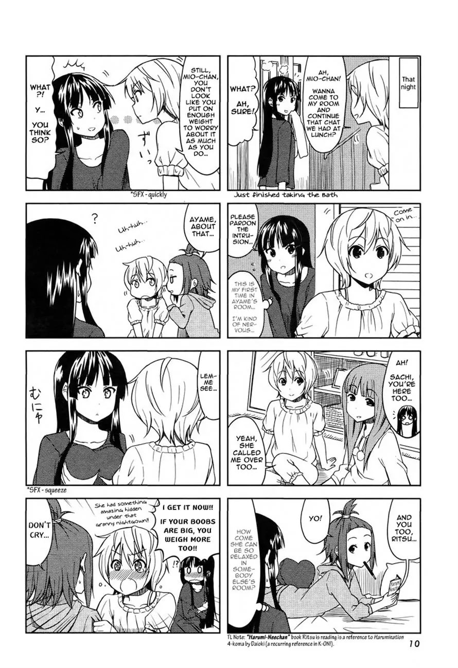 K-ON! Chapter 5.8 page 4 - Vol.5 Chapter 8