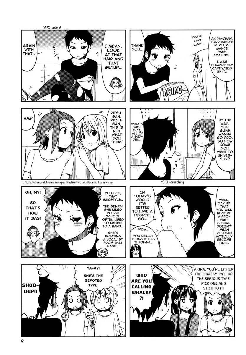 K-ON! Chapter 5.9 page 3 - Vol.5 Chapter 9