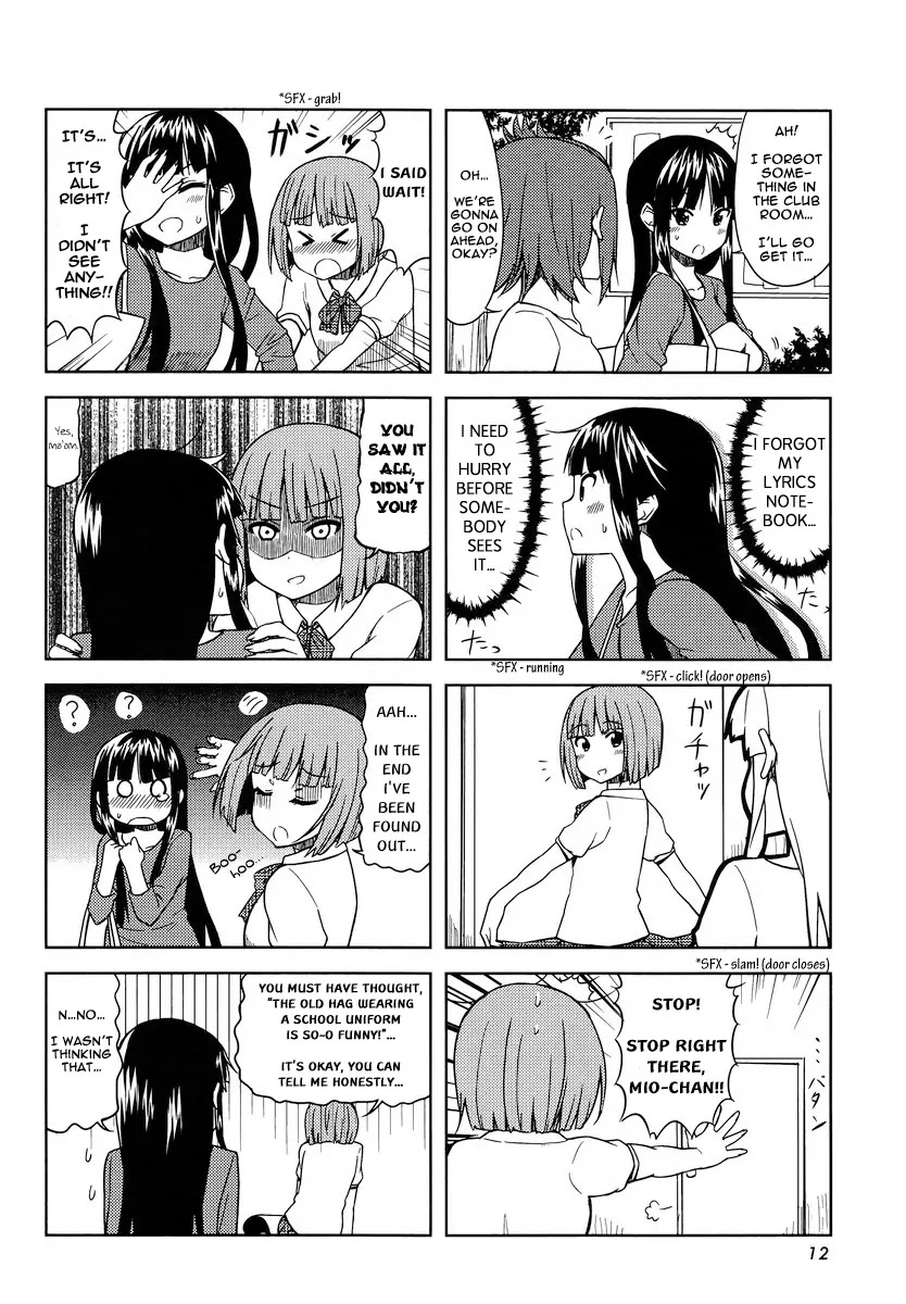 K-ON! Chapter 5.9 page 6 - Vol.5 Chapter 9