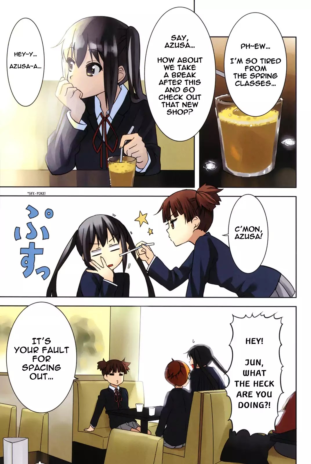 K-ON! Chapter 6.1 page 3 - Vol.6 Chapter 1