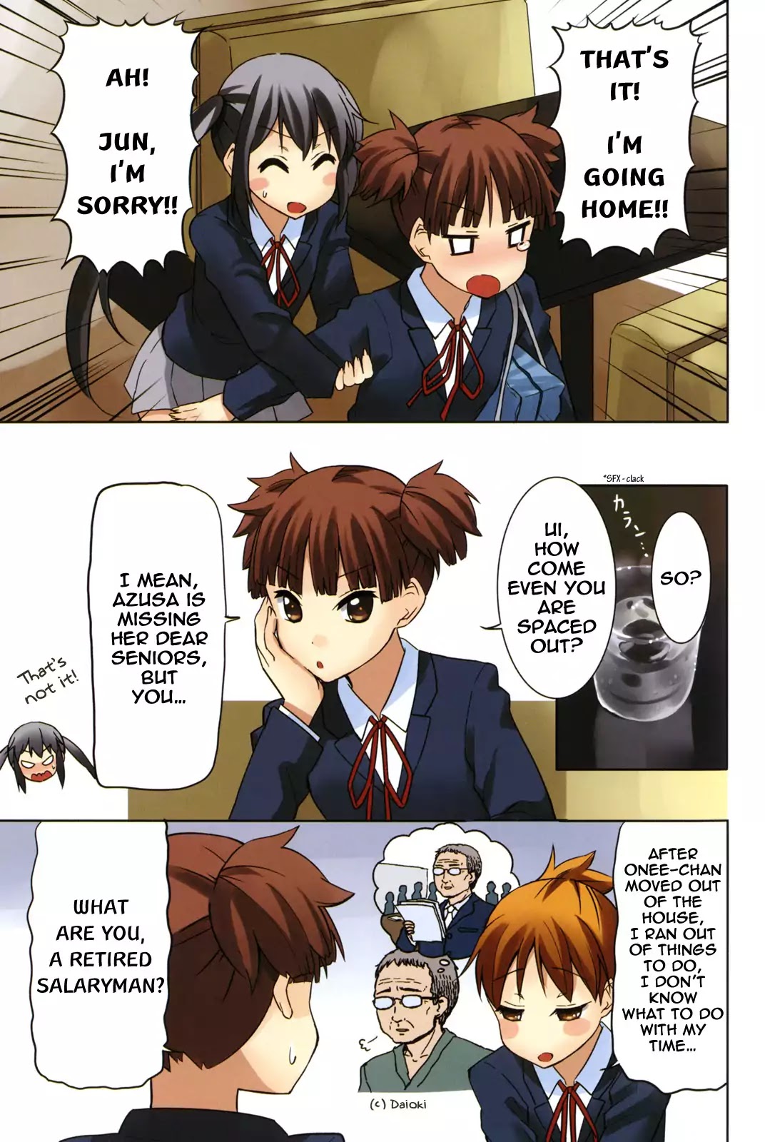 K-ON! Chapter 6.1 page 5 - Vol.6 Chapter 1