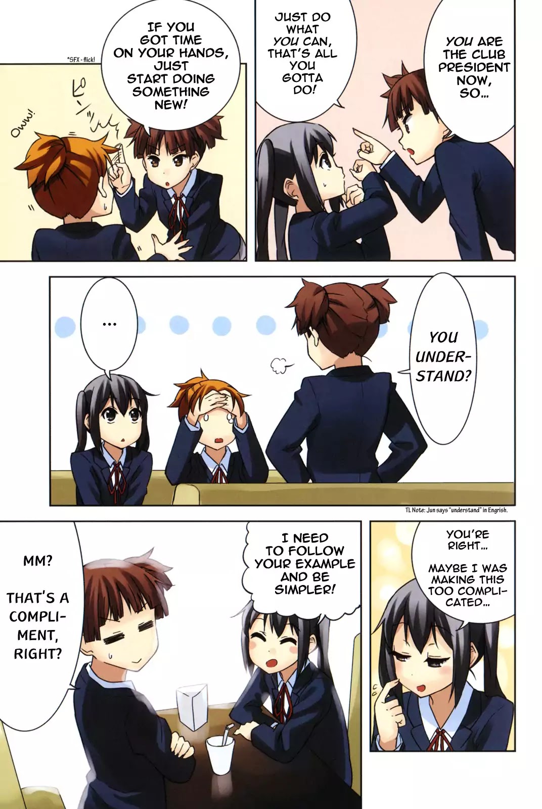 K-ON! Chapter 6.1 page 7 - Vol.6 Chapter 1