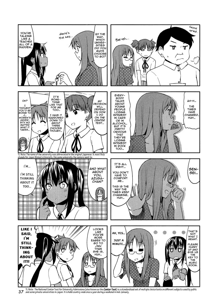 K-ON! Chapter 6.11 page 5 - Vol.6 Chapter 11