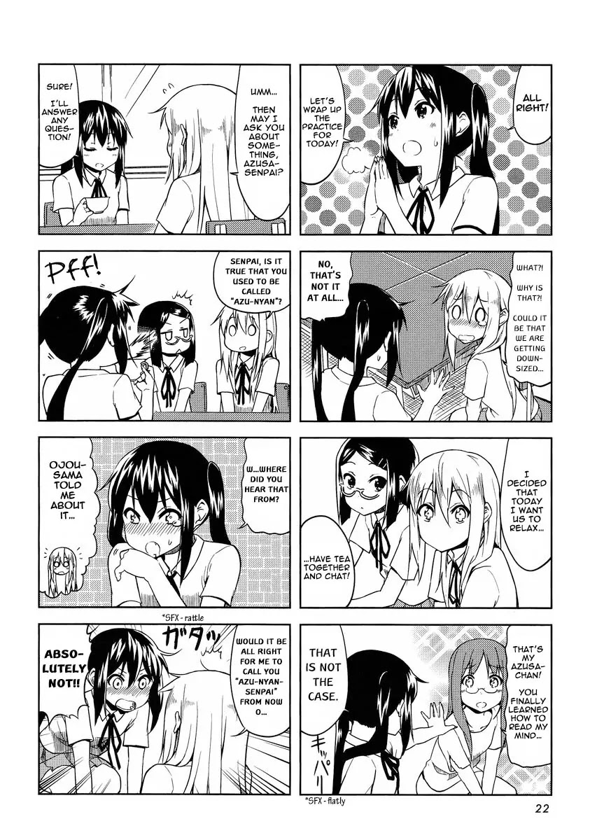 K-ON! Chapter 6.12 page 6 - Vol.6 Chapter 12