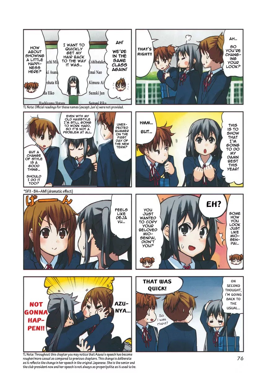 K-ON! Chapter 6.2 page 2 - Vol.6 Chapter 2