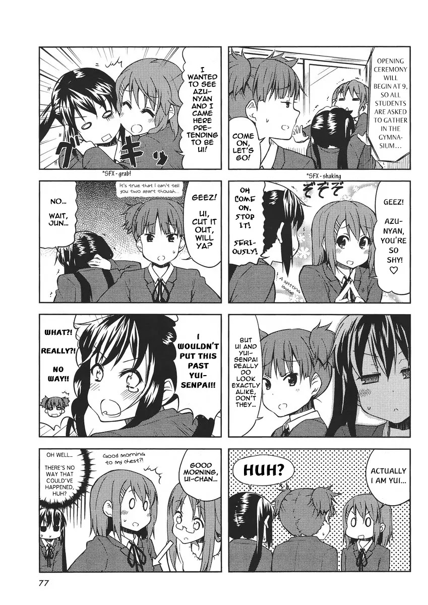 K-ON! Chapter 6.2 page 3 - Vol.6 Chapter 2