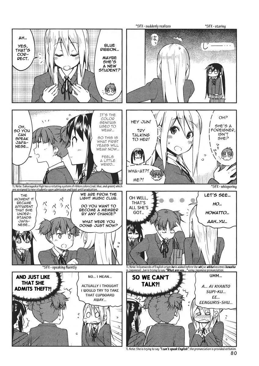 K-ON! Chapter 6.2 page 6 - Vol.6 Chapter 2