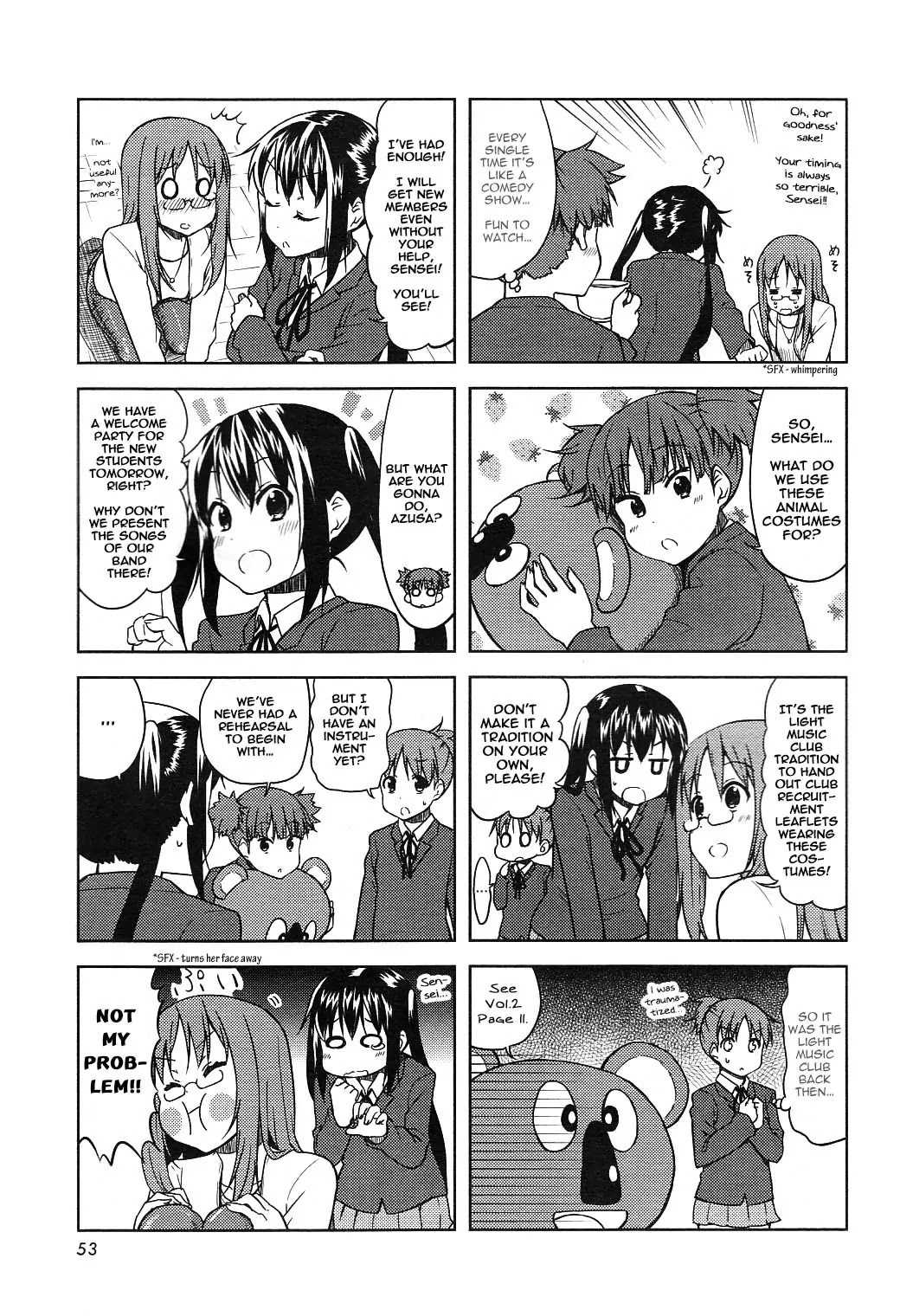 K-ON! Chapter 6.3 page 3 - Vol.6 Chapter 3
