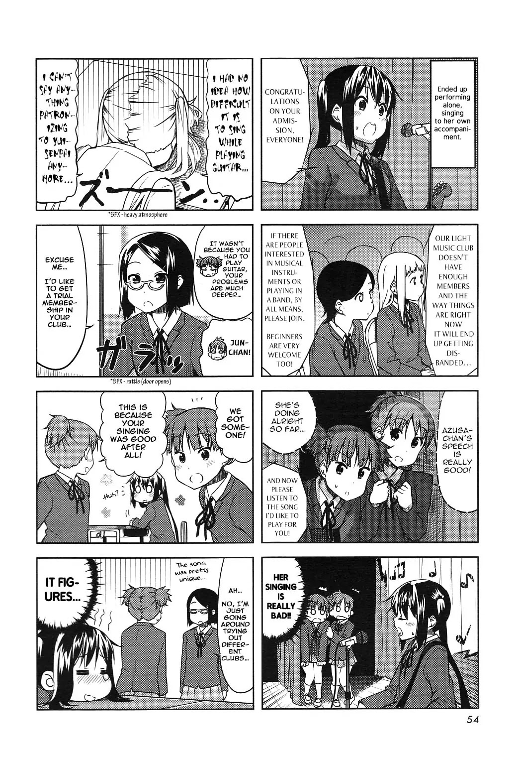 K-ON! Chapter 6.3 page 4 - Vol.6 Chapter 3