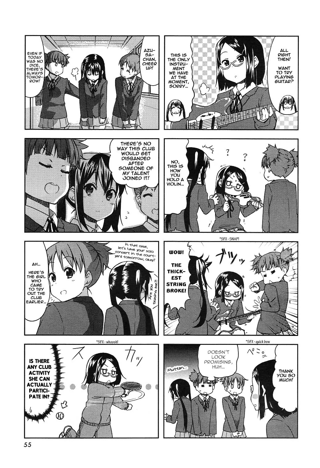 K-ON! Chapter 6.3 page 5 - Vol.6 Chapter 3