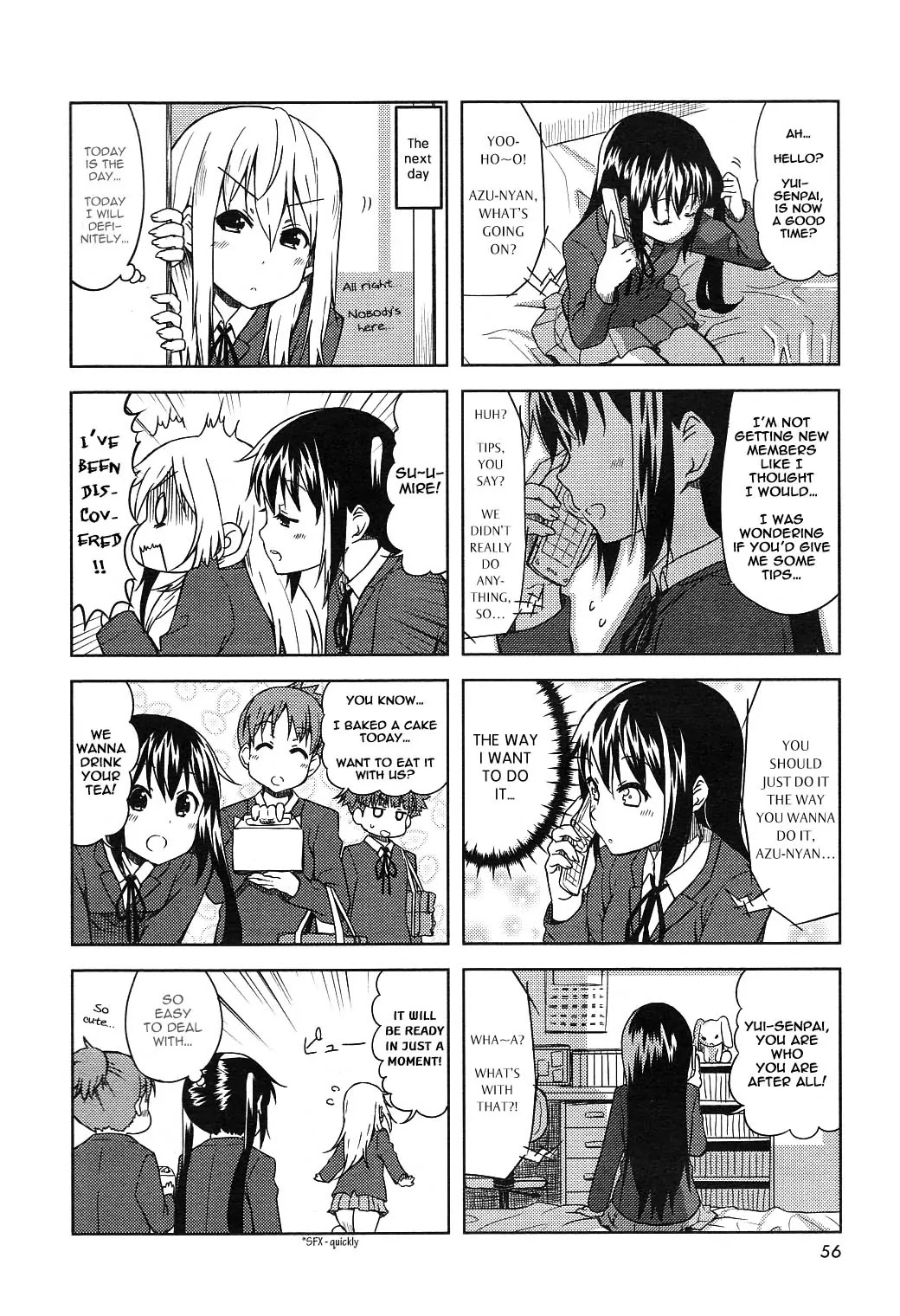K-ON! Chapter 6.3 page 6 - Vol.6 Chapter 3