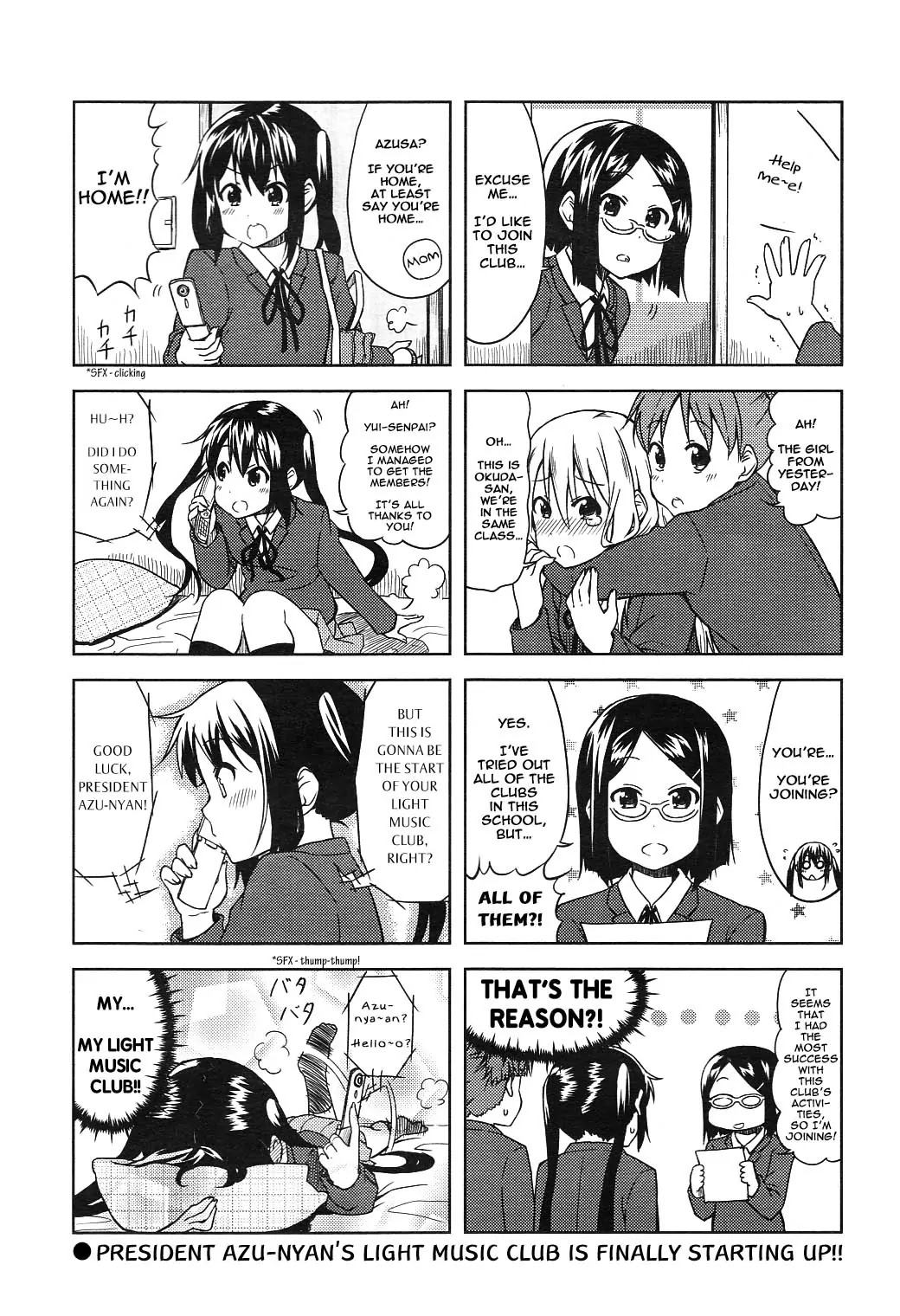 K-ON! Chapter 6.3 page 8 - Vol.6 Chapter 3