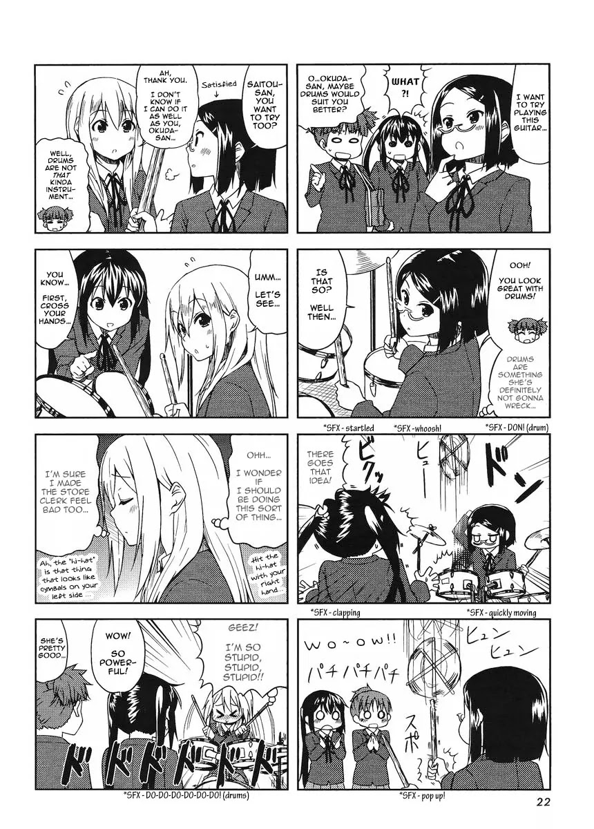K-ON! Chapter 6.4 page 6 - Vol.6 Chapter 4