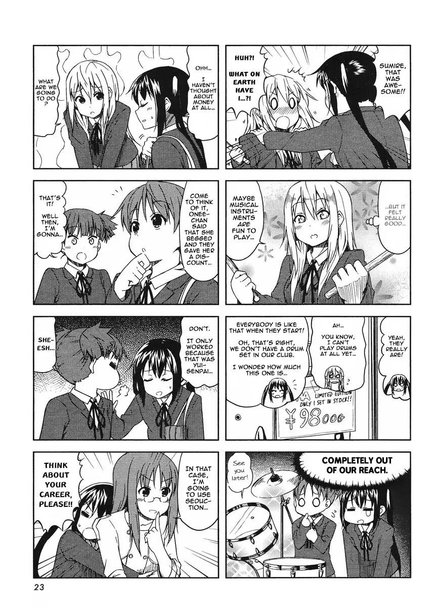 K-ON! Chapter 6.4 page 7 - Vol.6 Chapter 4