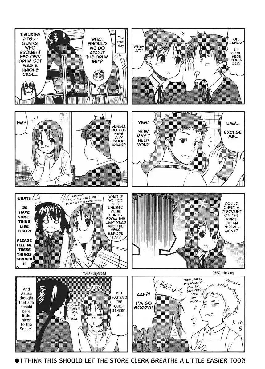 K-ON! Chapter 6.4 page 8 - Vol.6 Chapter 4