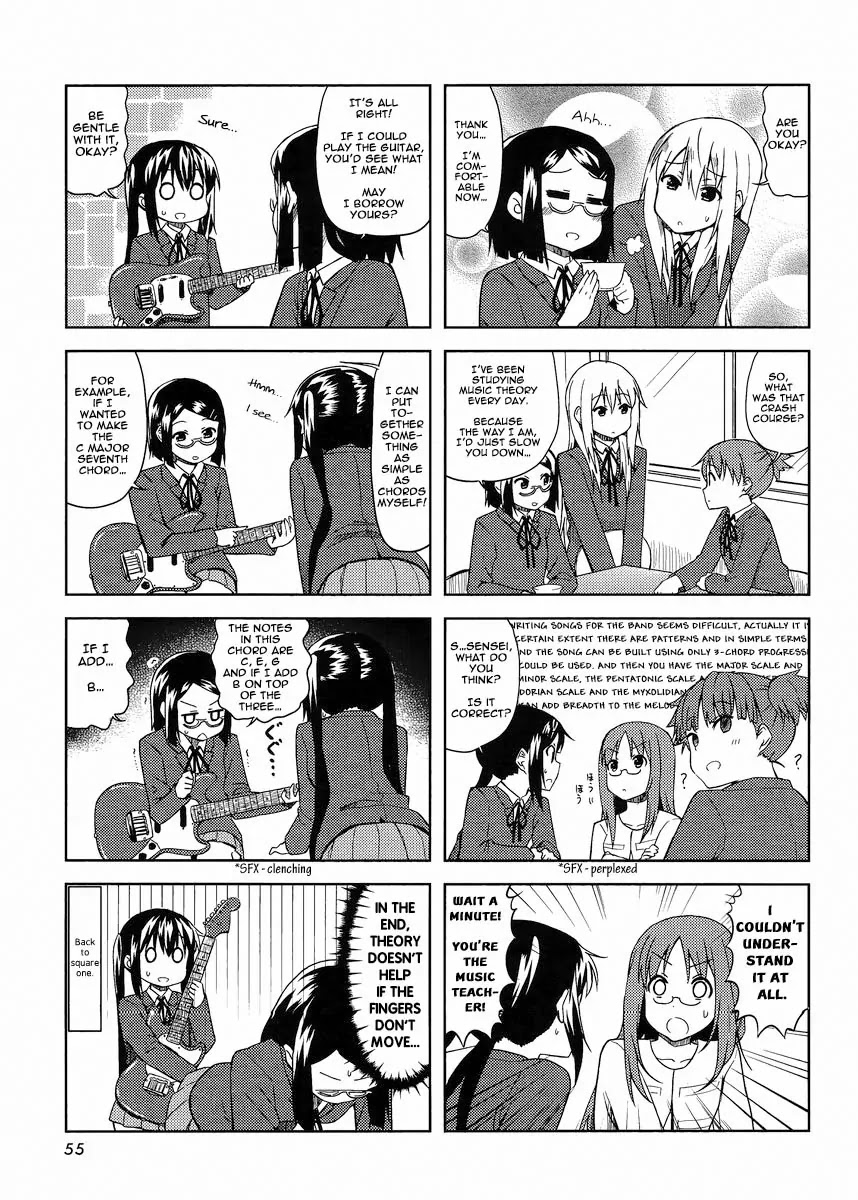 K-ON! Chapter 6.5 page 5 - Vol.6 Chapter 5