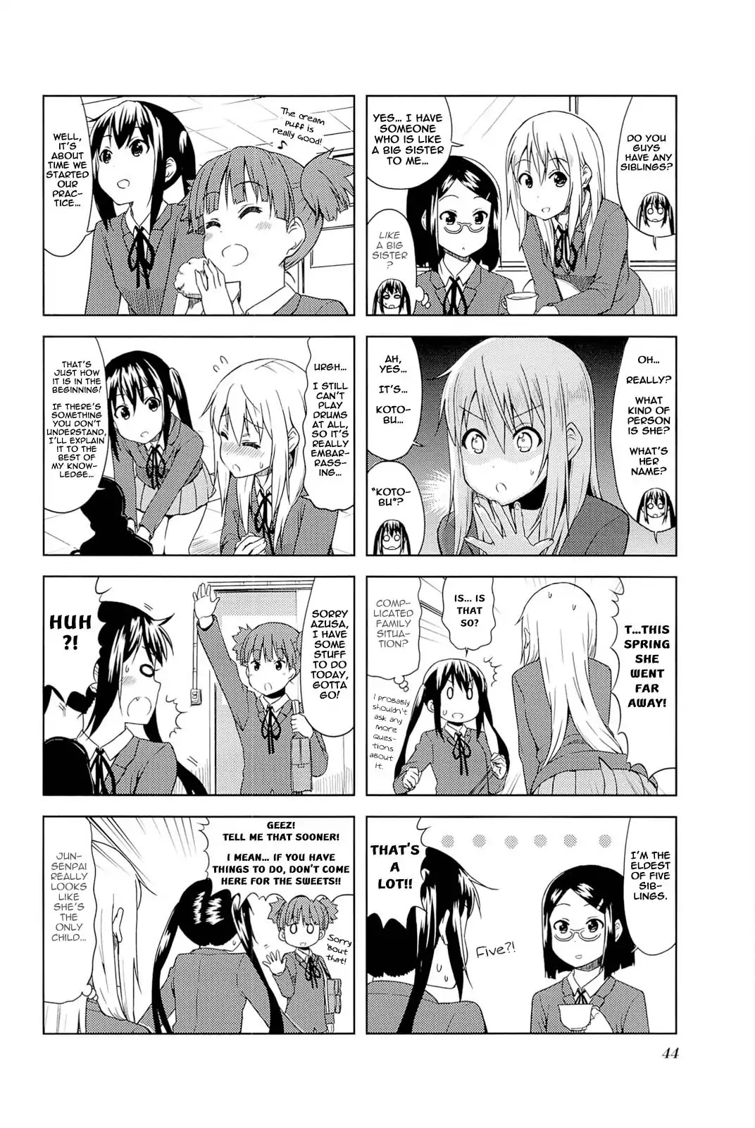 K-ON! Chapter 6.6 page 4 - Vol.6 Chapter 6