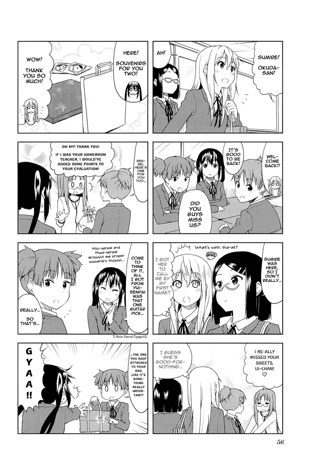 K-ON! Chapter 6.7 page 8 - Vol.6 Chapter 7