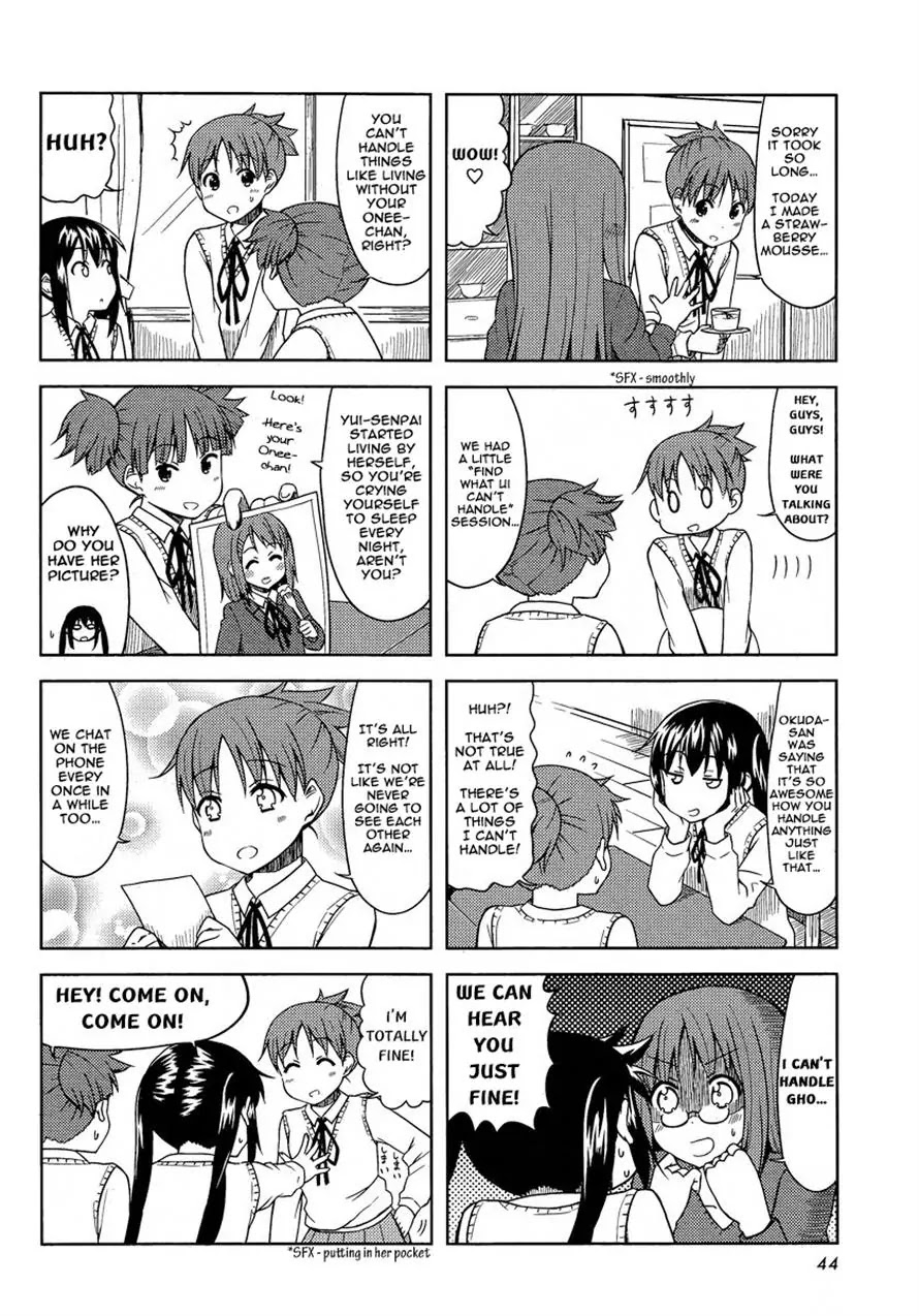K-ON! Chapter 6.8 page 4 - Vol.6 Chapter 8