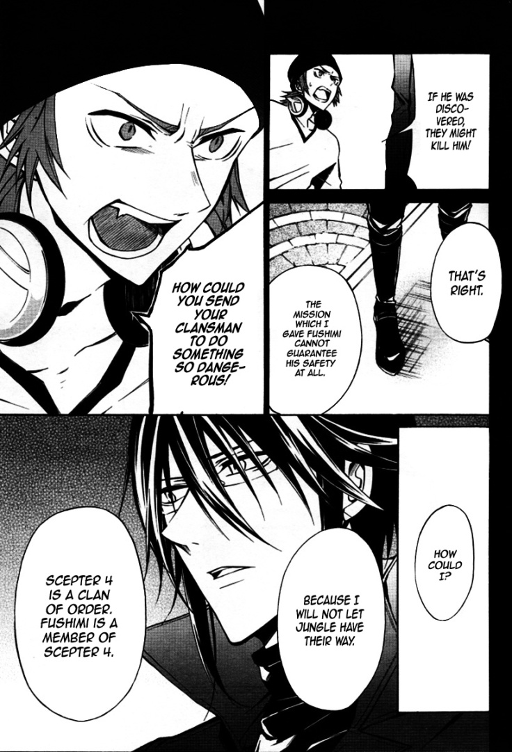 K - Return of Kings Chapter 14 page 9 - Chapter 14: I Couldn't Go Anywhere, But When You Were By My Side, I Was At My Strongest