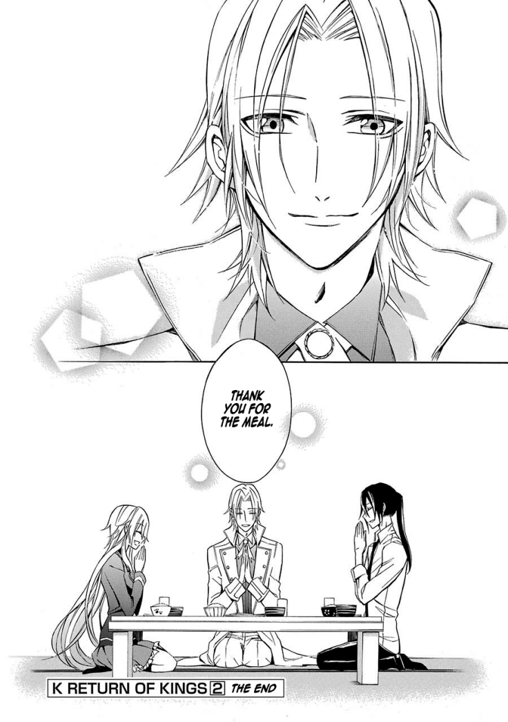 K - Return of Kings Chapter 17 page 21 - Chapter 17: I Will Definitely Come Back And Return To This Place [END]