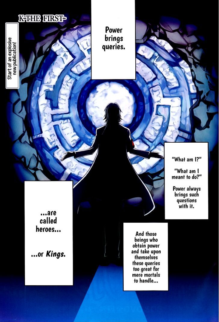 K - The First Chapter 1 page 2 - Chapter 1