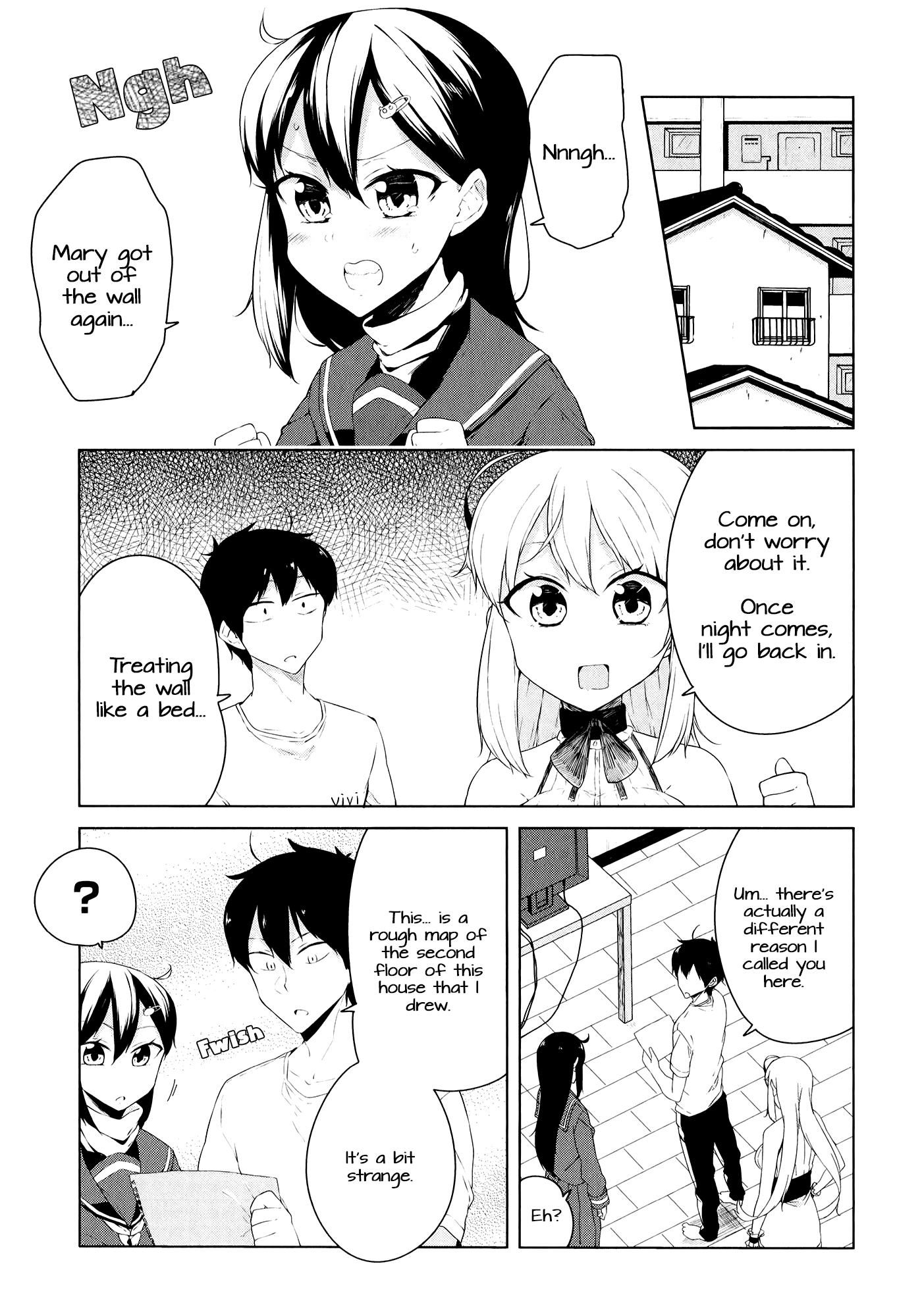 Kabe ni Mary.com Chapter 9 page 5 - Chapter 9