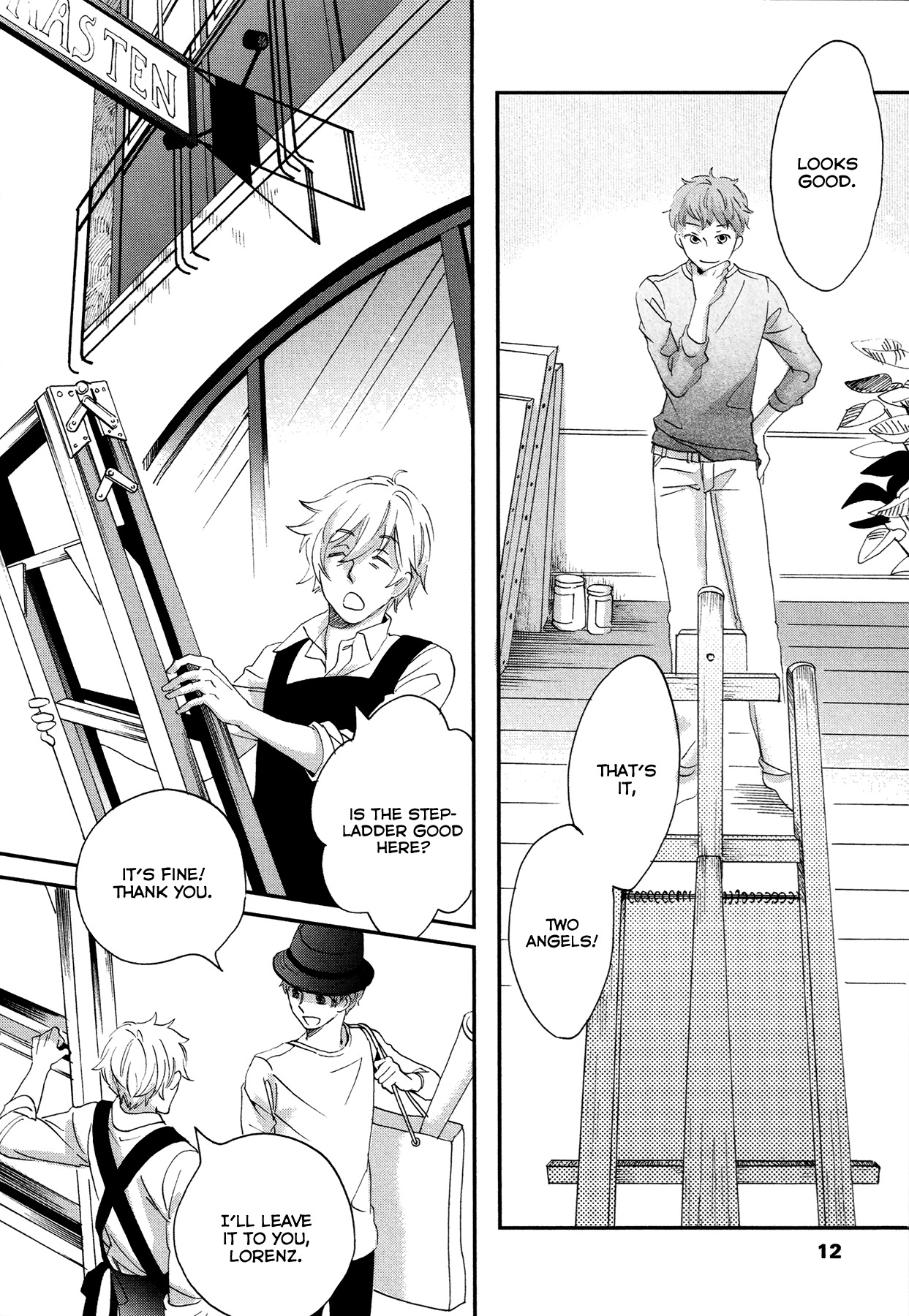 Kabe no Naka no Tenshi (Bikke) Chapter 1 page 10 - Chapter 1