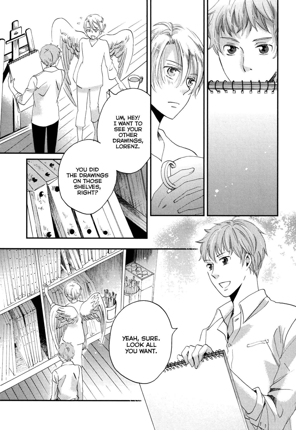 Kabe no Naka no Tenshi (Bikke) Chapter 1 page 32 - Chapter 1
