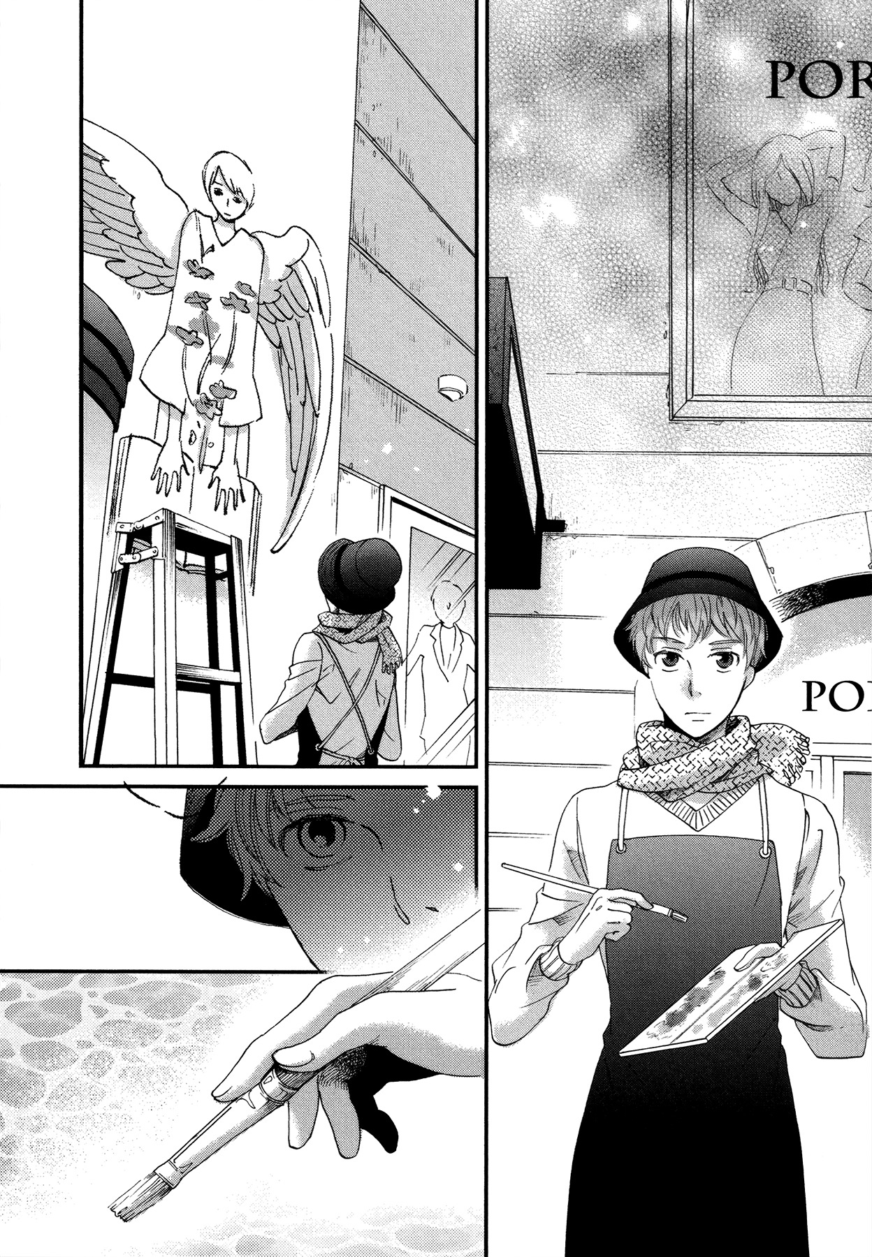 Kabe no Naka no Tenshi (Bikke) Chapter 2 page 4 - Chapter 2