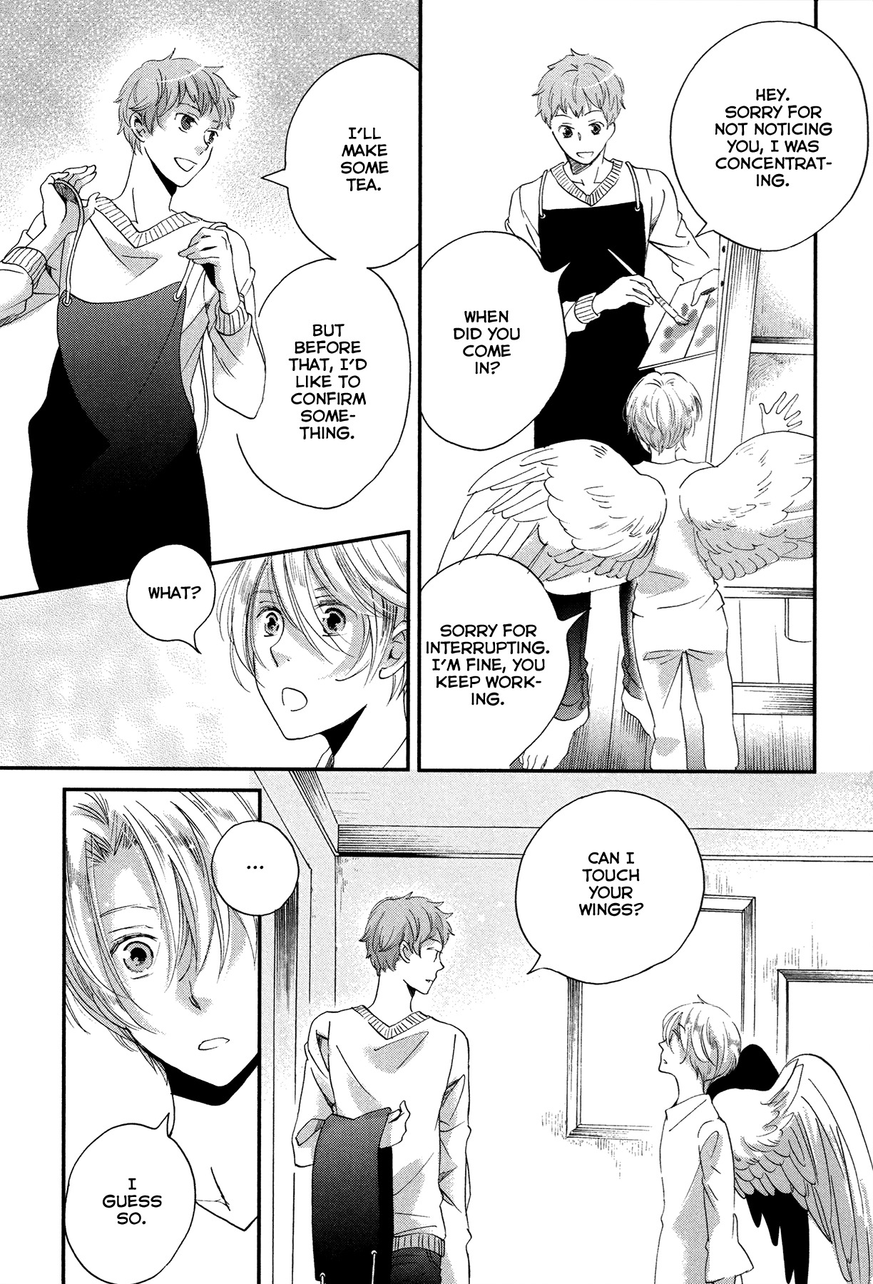 Kabe no Naka no Tenshi (Bikke) Chapter 2 page 6 - Chapter 2